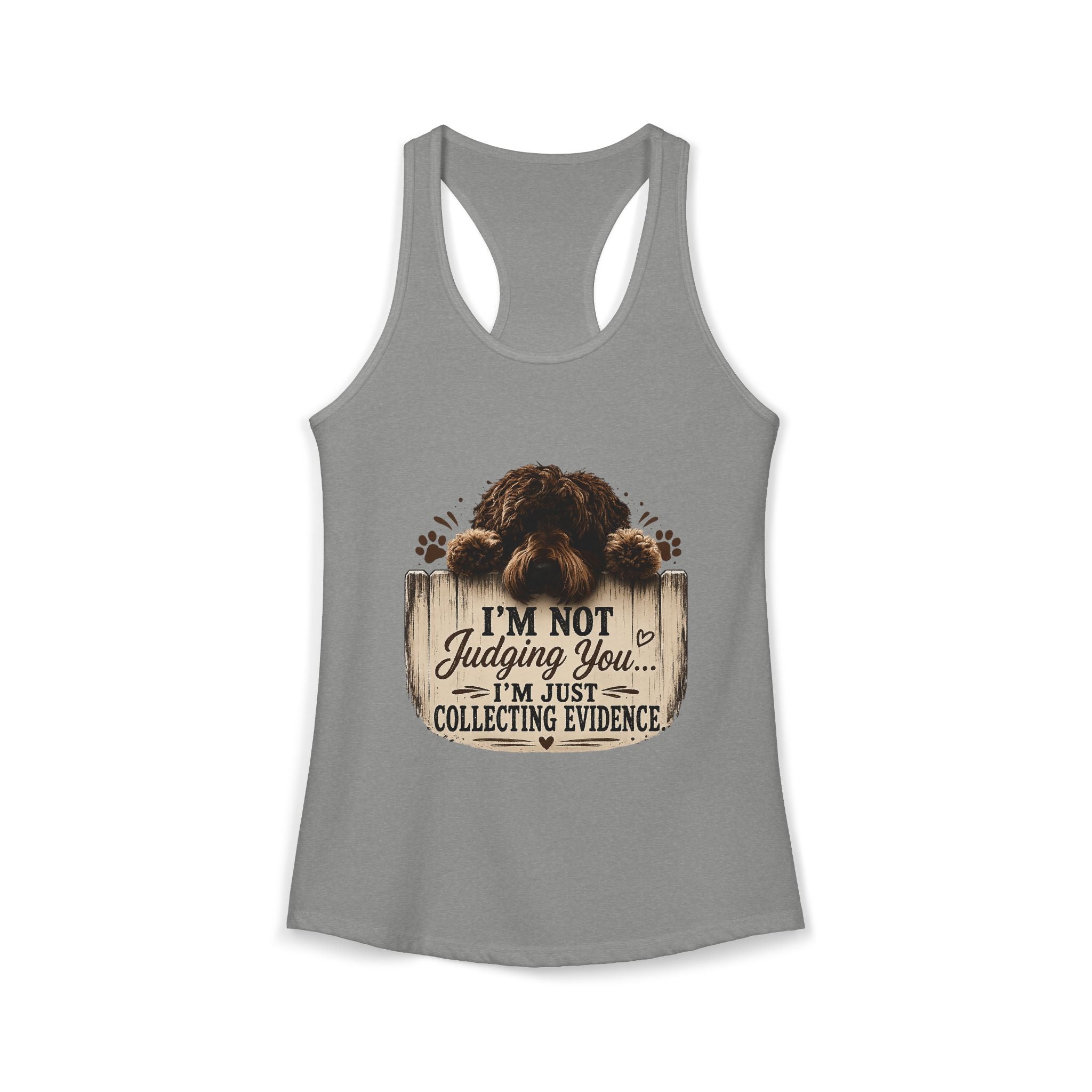 I'm Not Judging Women's Ideal Racerback Tank