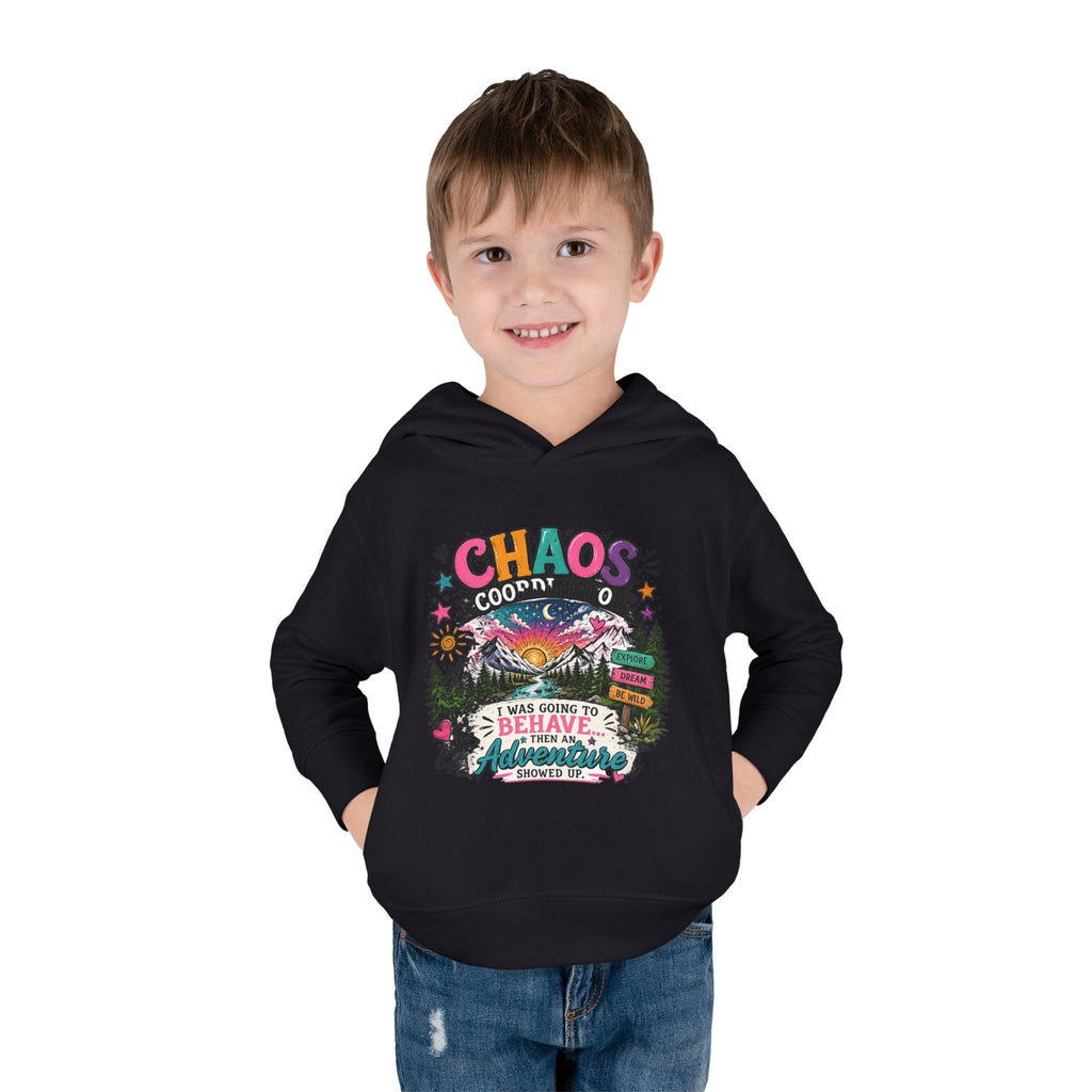 Chaos Coordinator Toddler Pullover Fleece Hoodie
