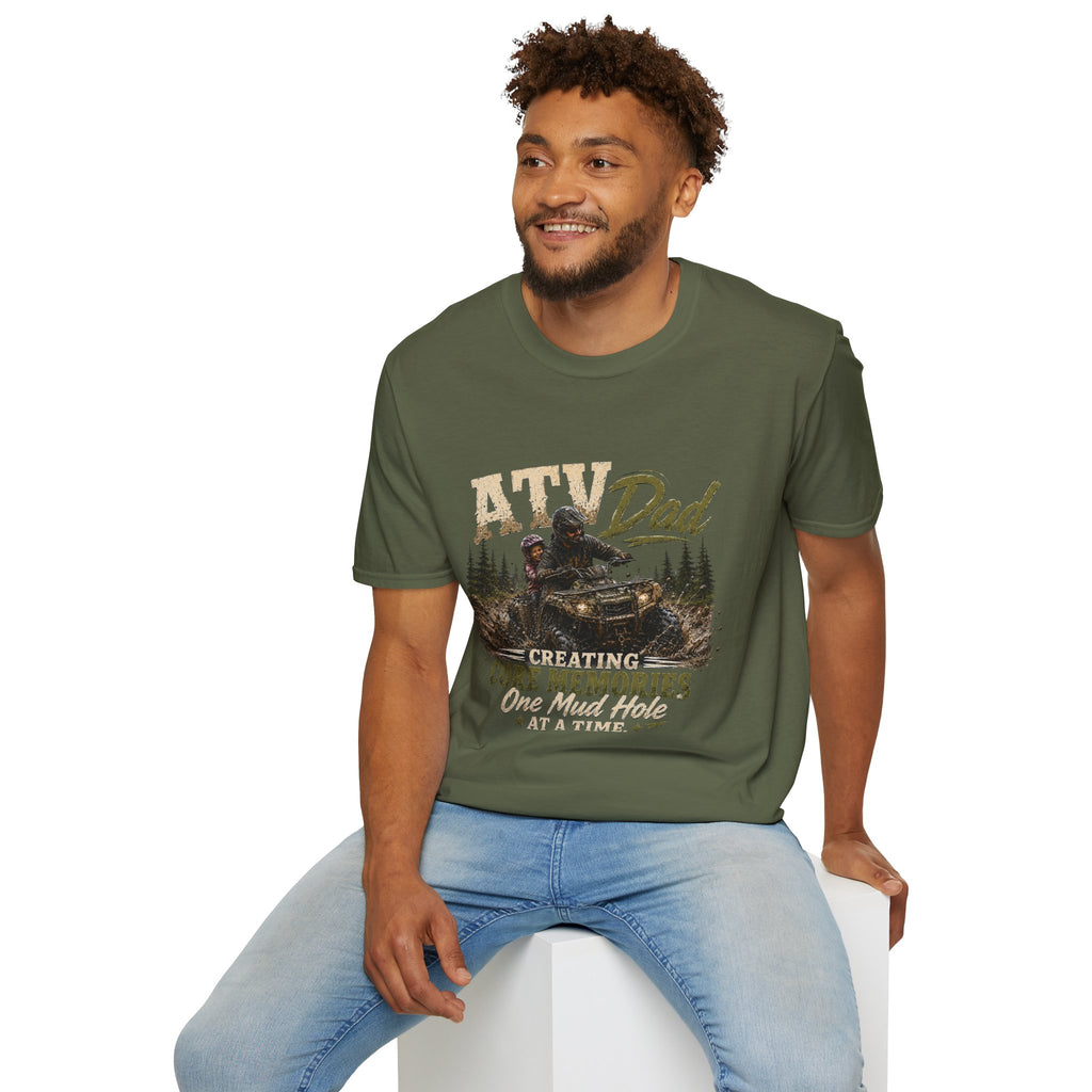 ATV Dad T-Shirt – "Creating Core Memories One Mud Hole at a Time" Outdoor Riding Tee