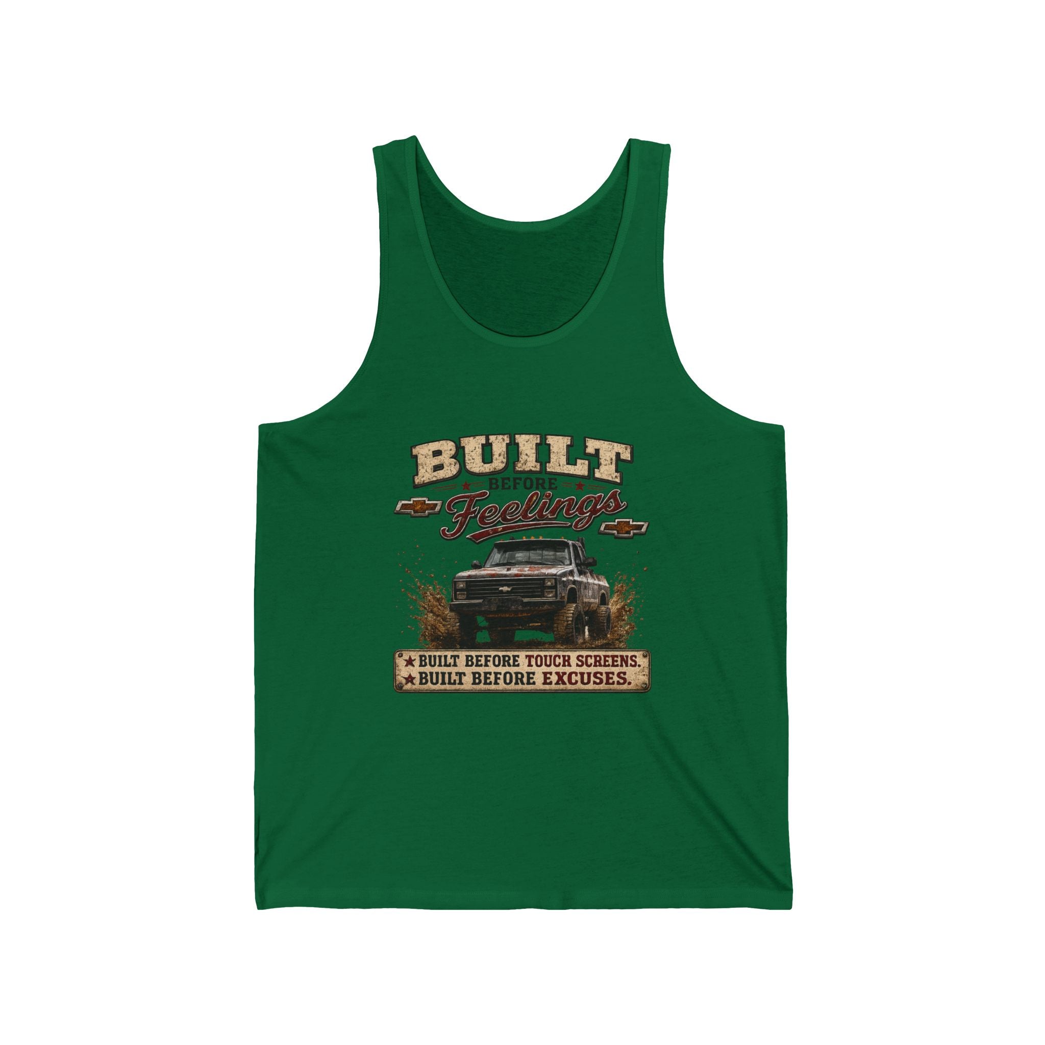 Old Ford Truck Vintage Graphic Tank Top