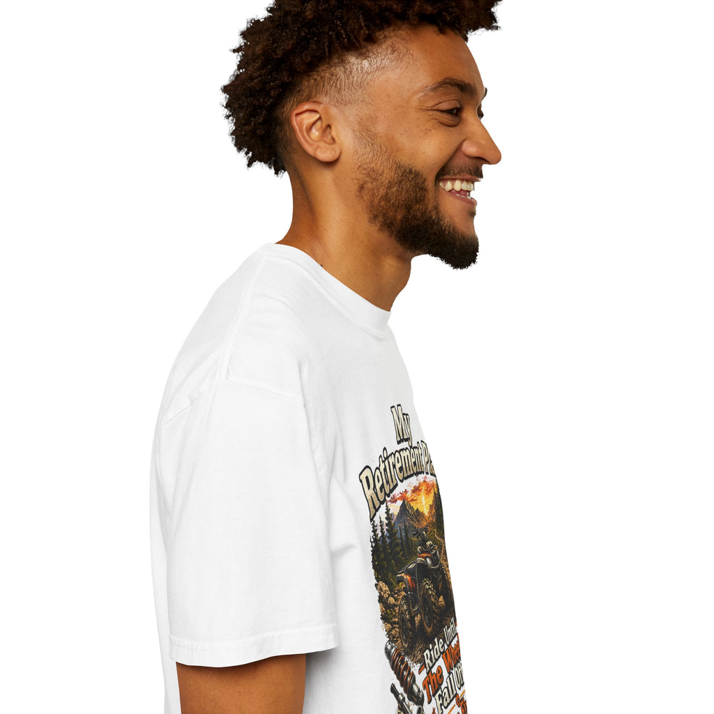 Retirement Plan Off-Road T-Shirt — "Ride Until The Wheels Fall Off" ATV Lover Tee
