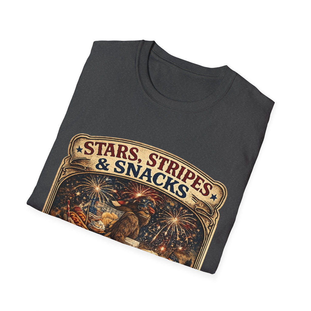 Patriotic 'Stars, Stripes & Snacks' T-Shirt