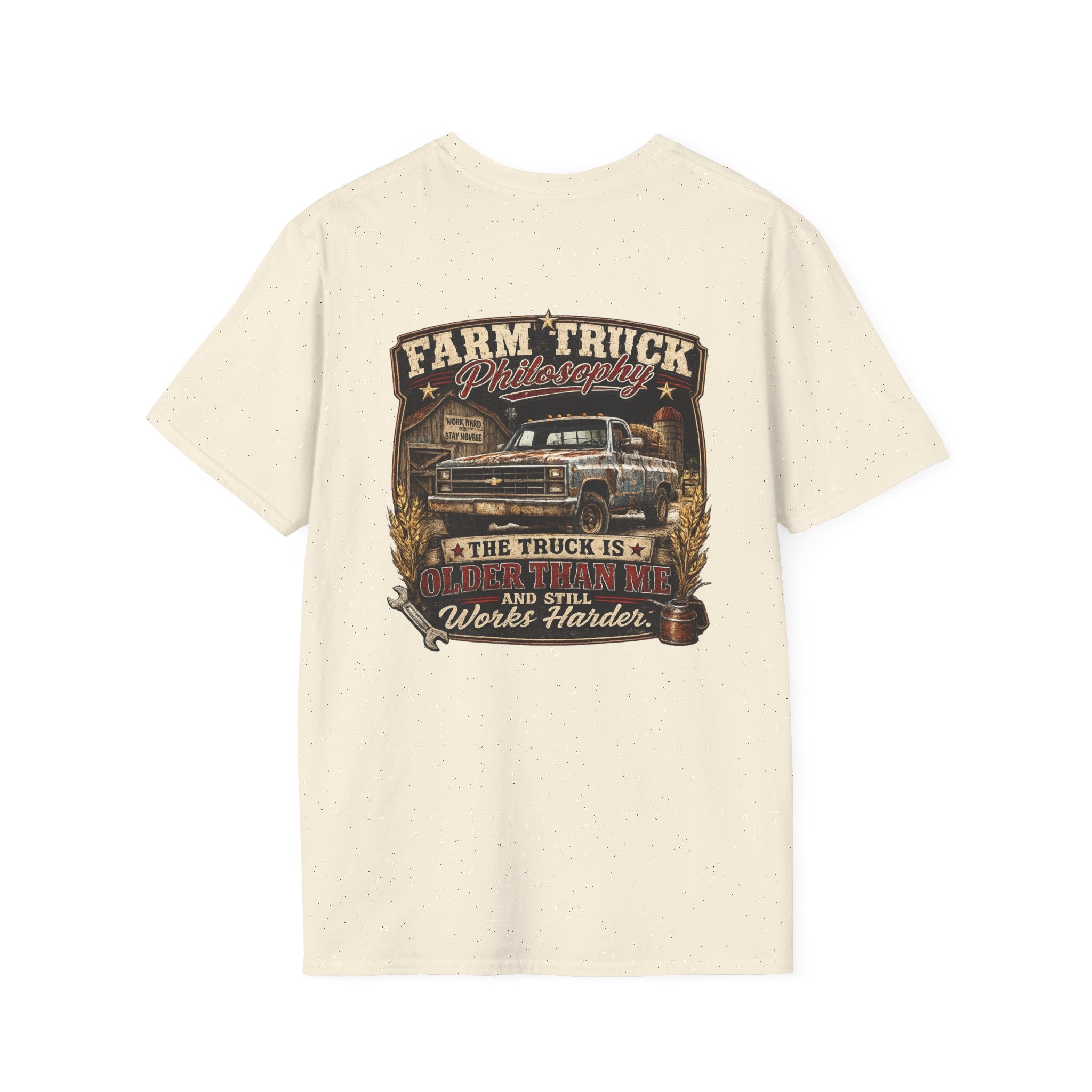 Farm Truck - Chevrolet K30 Vintage Badge T-Shirt
