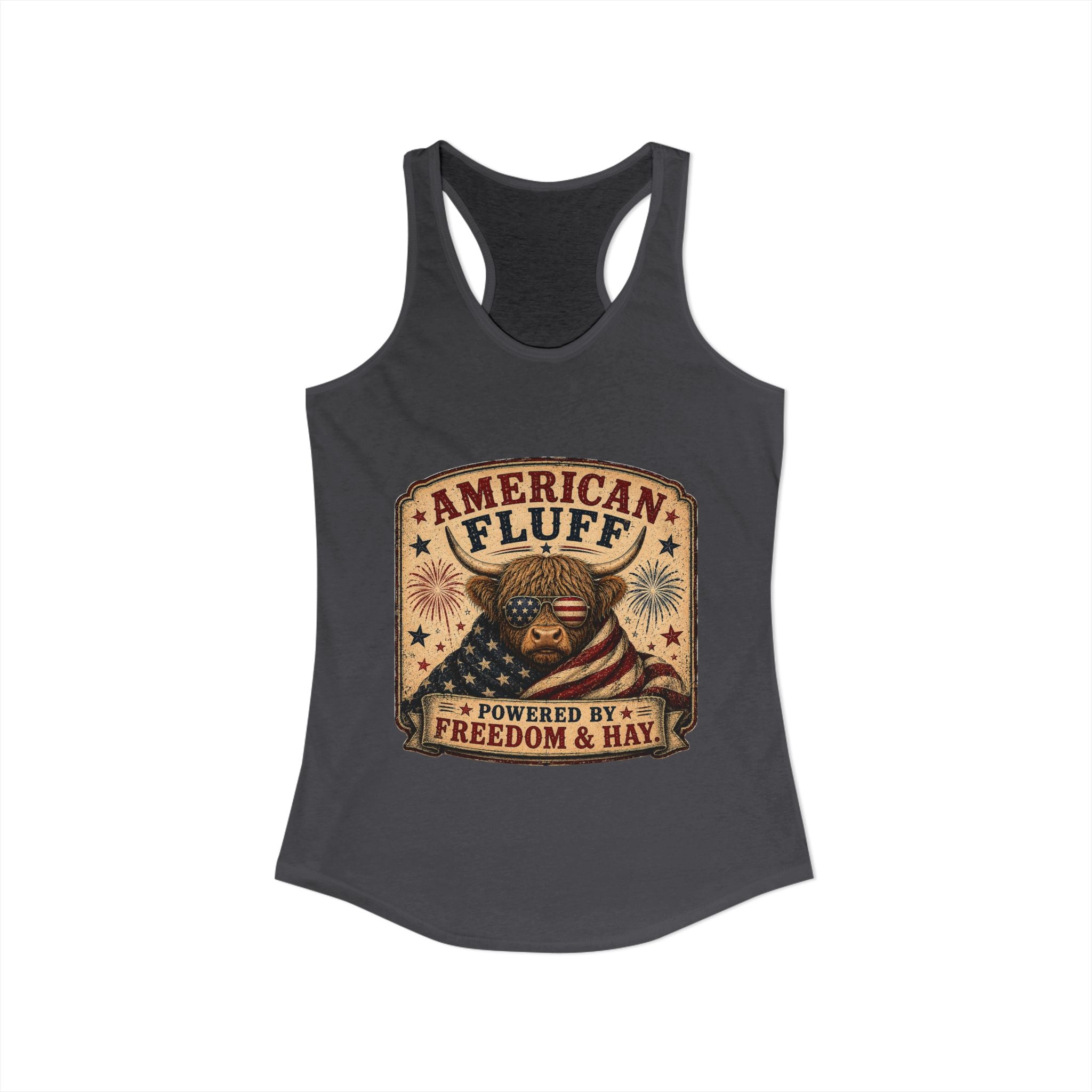 American Fluff Women's Ideal Racerback Tank
