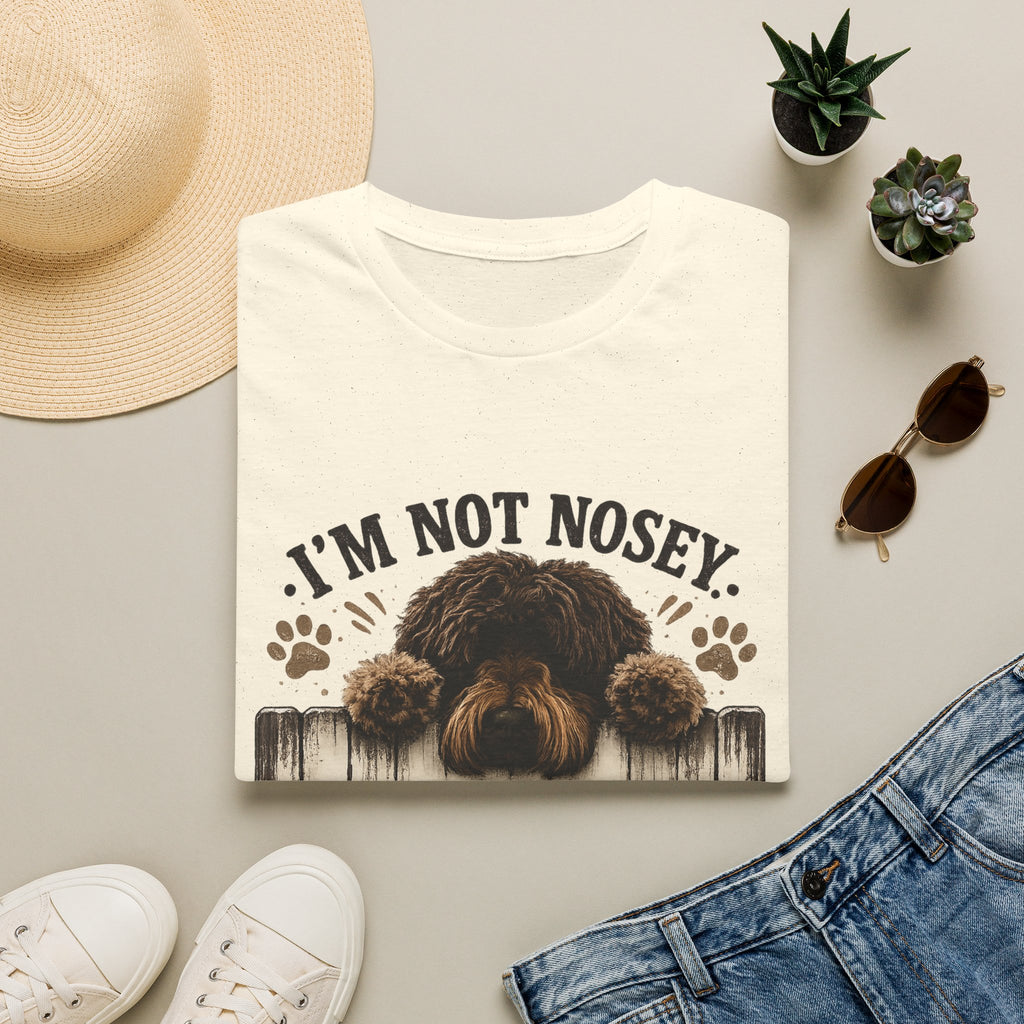 'I'm Not Nosey I'm the Neighborhood Security System' - Unisex Softstyle T-Shirt