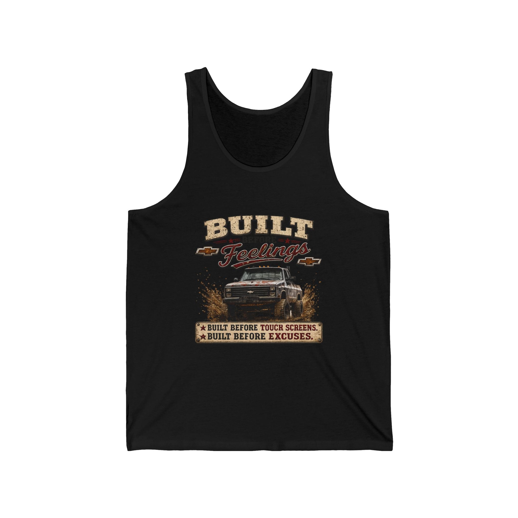 Old Ford Truck Vintage Graphic Tank Top
