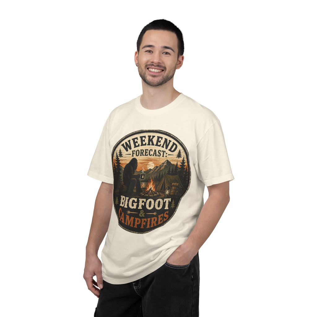 Weekend Forecast: Bigfoot & Campfires T-Shirt