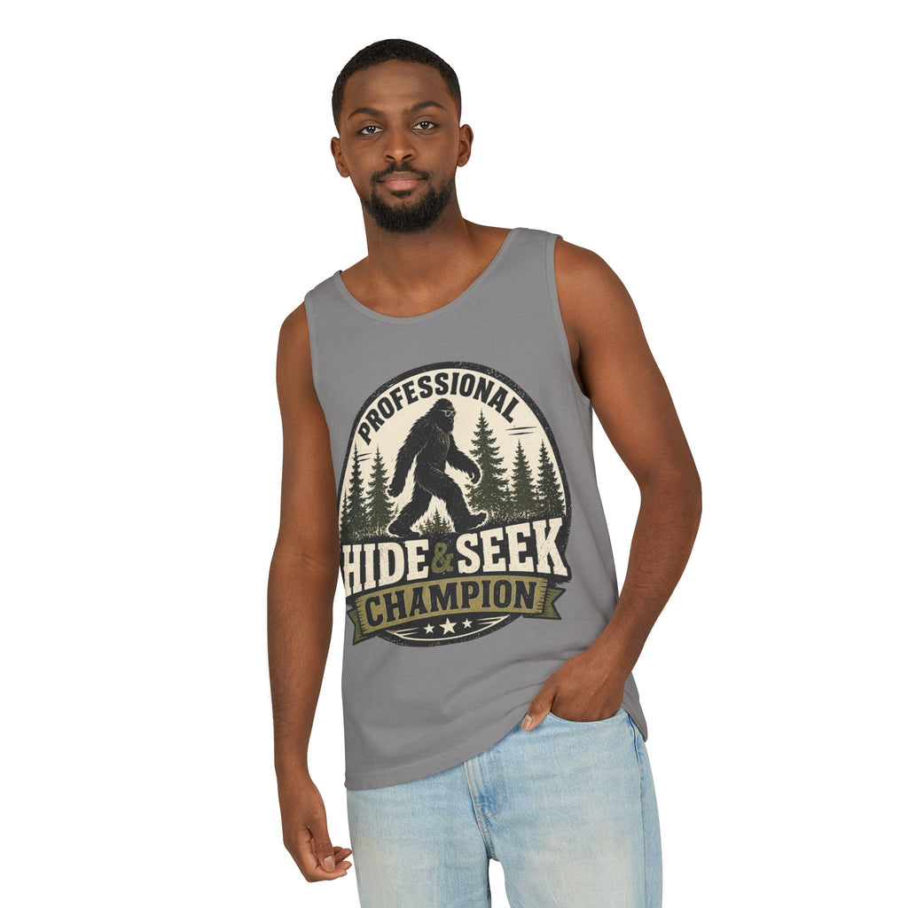 Professional Hide & Seek Champion Tank Top