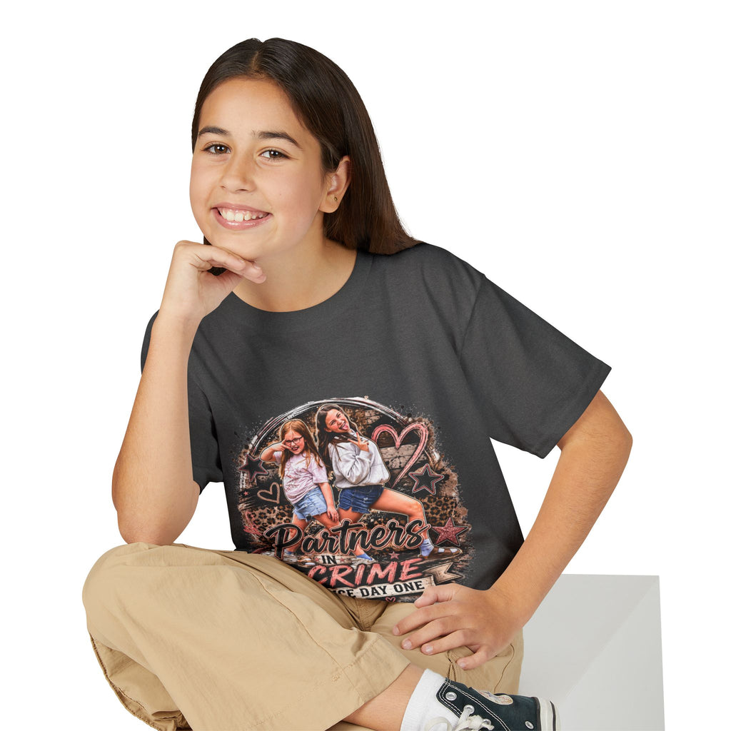 "Partners in Crime Since Day One" Best Friend Tee – Youth T-Shirt