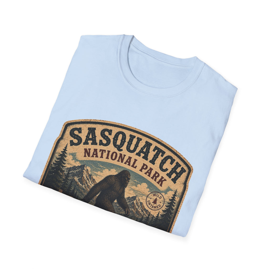 Sasquatch National Park T-Shirt — "Population: Maybe" Vintage Bigfoot Tee