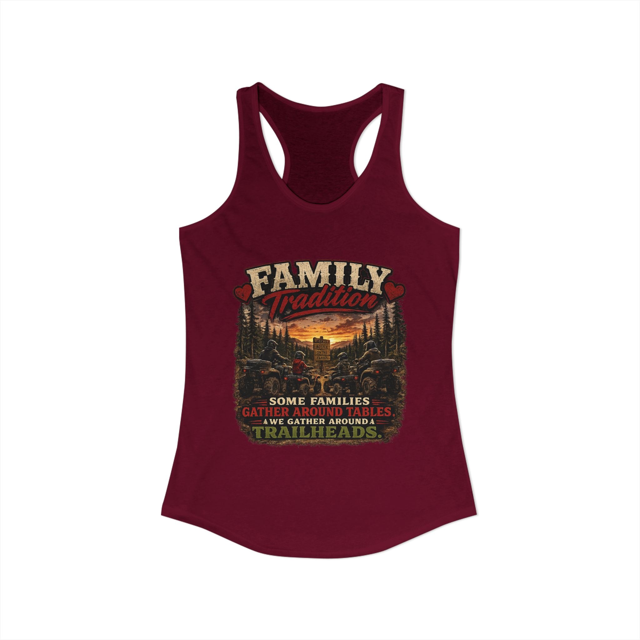 Family Tradition Women's Ideal Racerback Tank