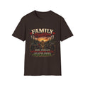 Family Tradition T-Shirt — 'Some Families We Gather Around A Table, We Gather Around A Trailhead' Outdoor Camping Tee