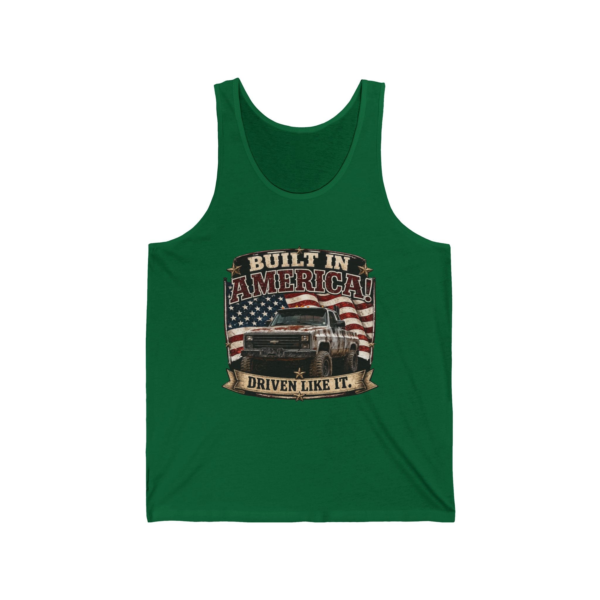 Built in America Chevy Jersey Tank