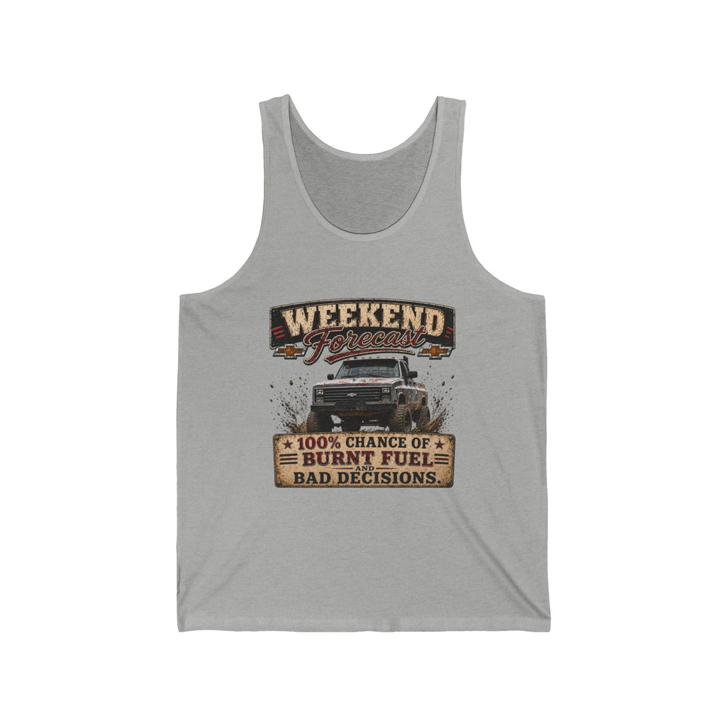 Weekend Forecast Jersey Tank