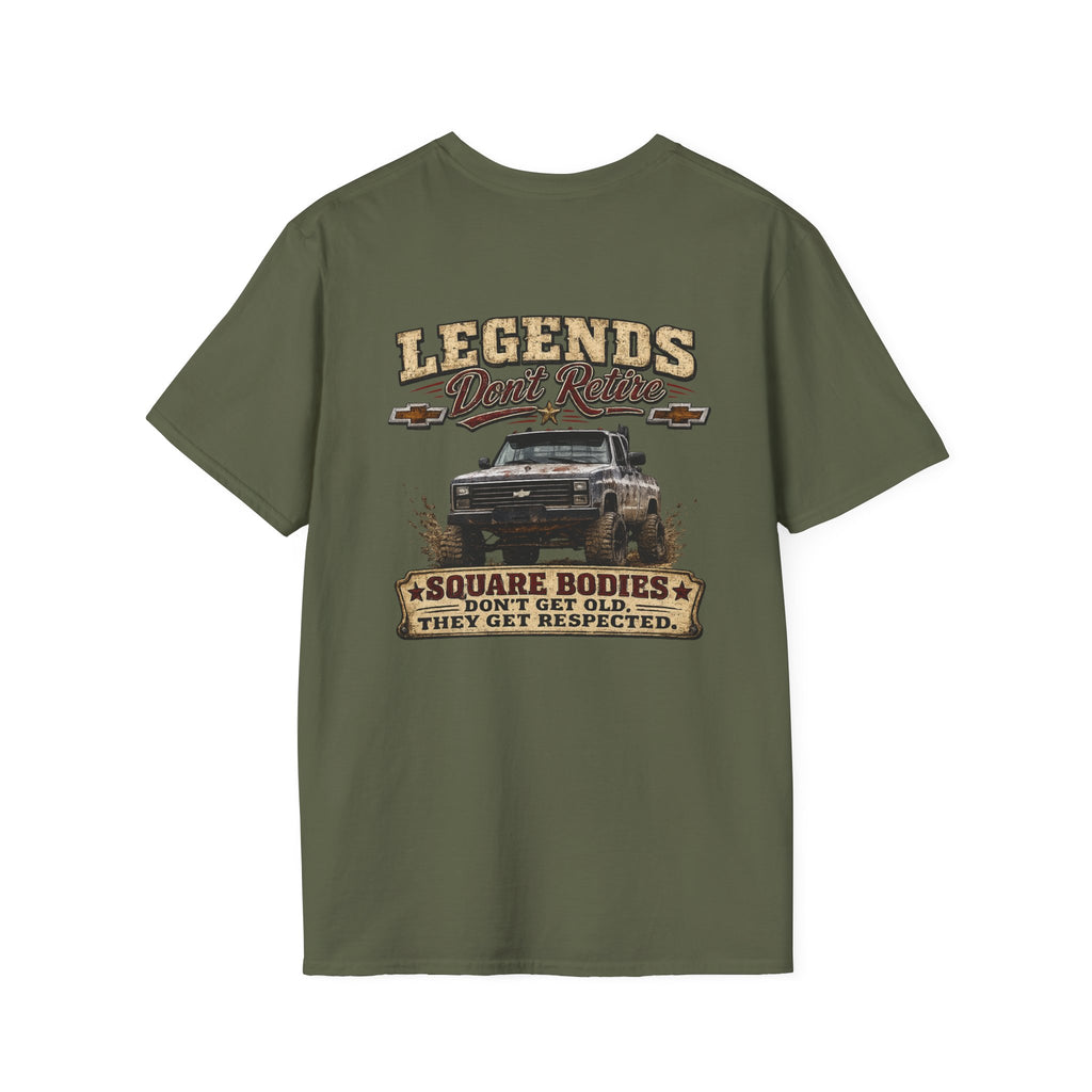 Legends Don't Retire - K30 Legacy Edition T-Shirt — Retro Motorsport Badge Tee