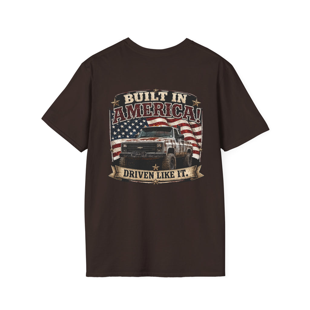 Built In America - Chevrolet K30 Vintage Patch T-Shirt