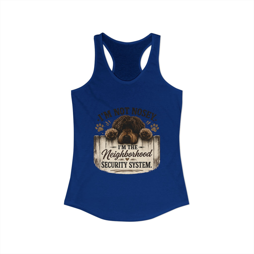 I'm Not Nosey Women's Ideal Racerback Tank