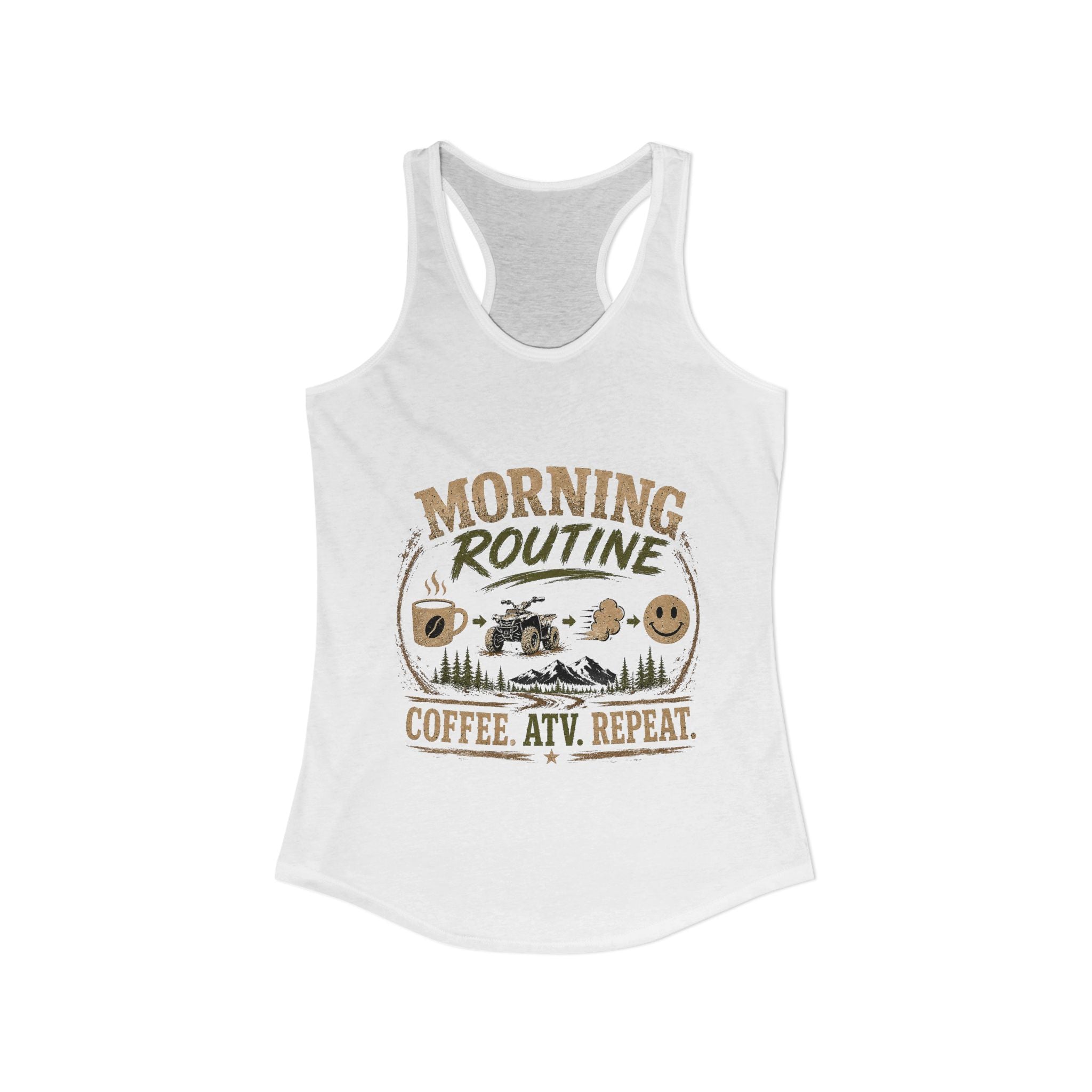 Morning Routine Women's Ideal Racerback Tank
