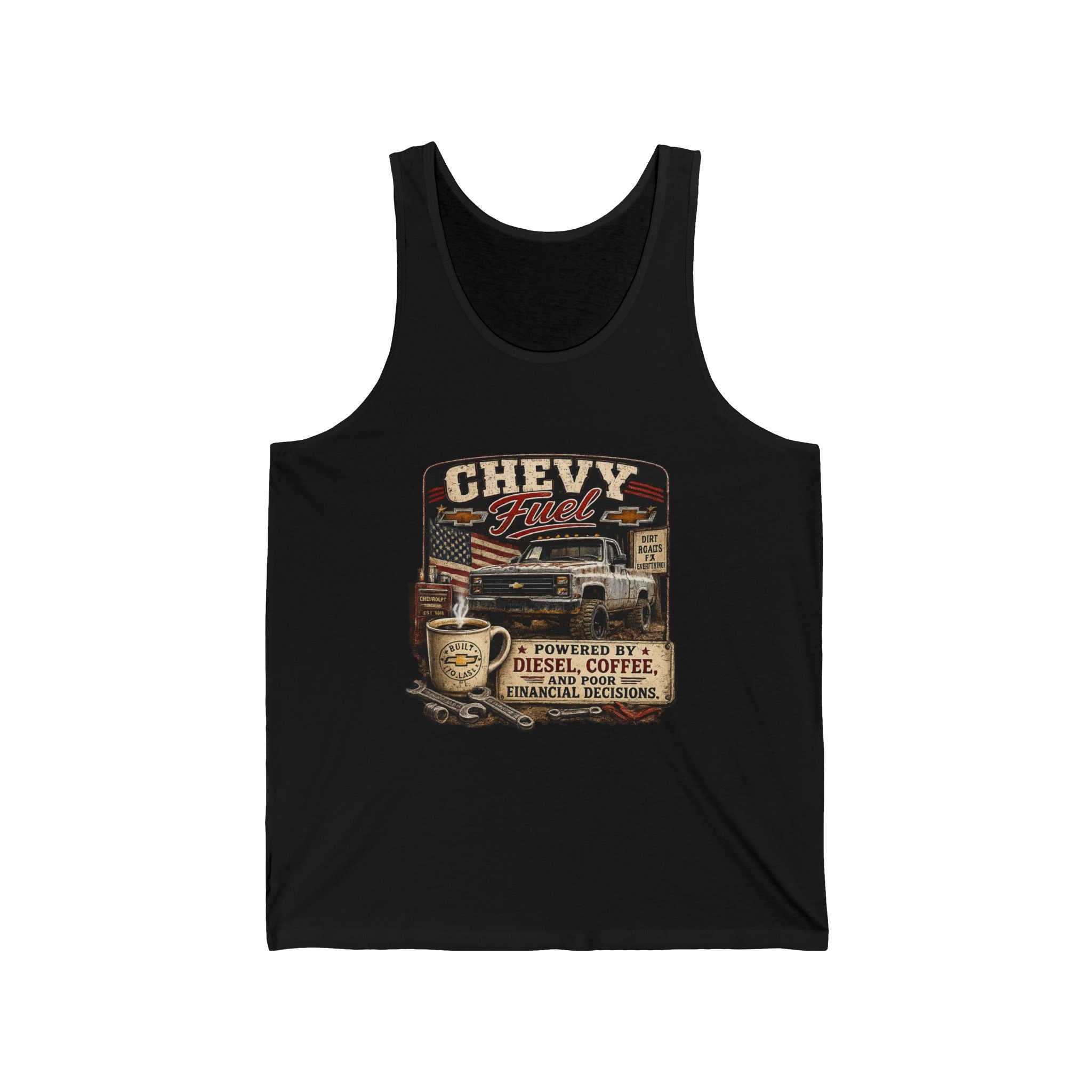 Chevy Fuel - Chevy Garage Vintage Tank