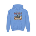 Youth Hoodie — “Dirt Road Kid” Vintage Truck Adventure Sweatshirt