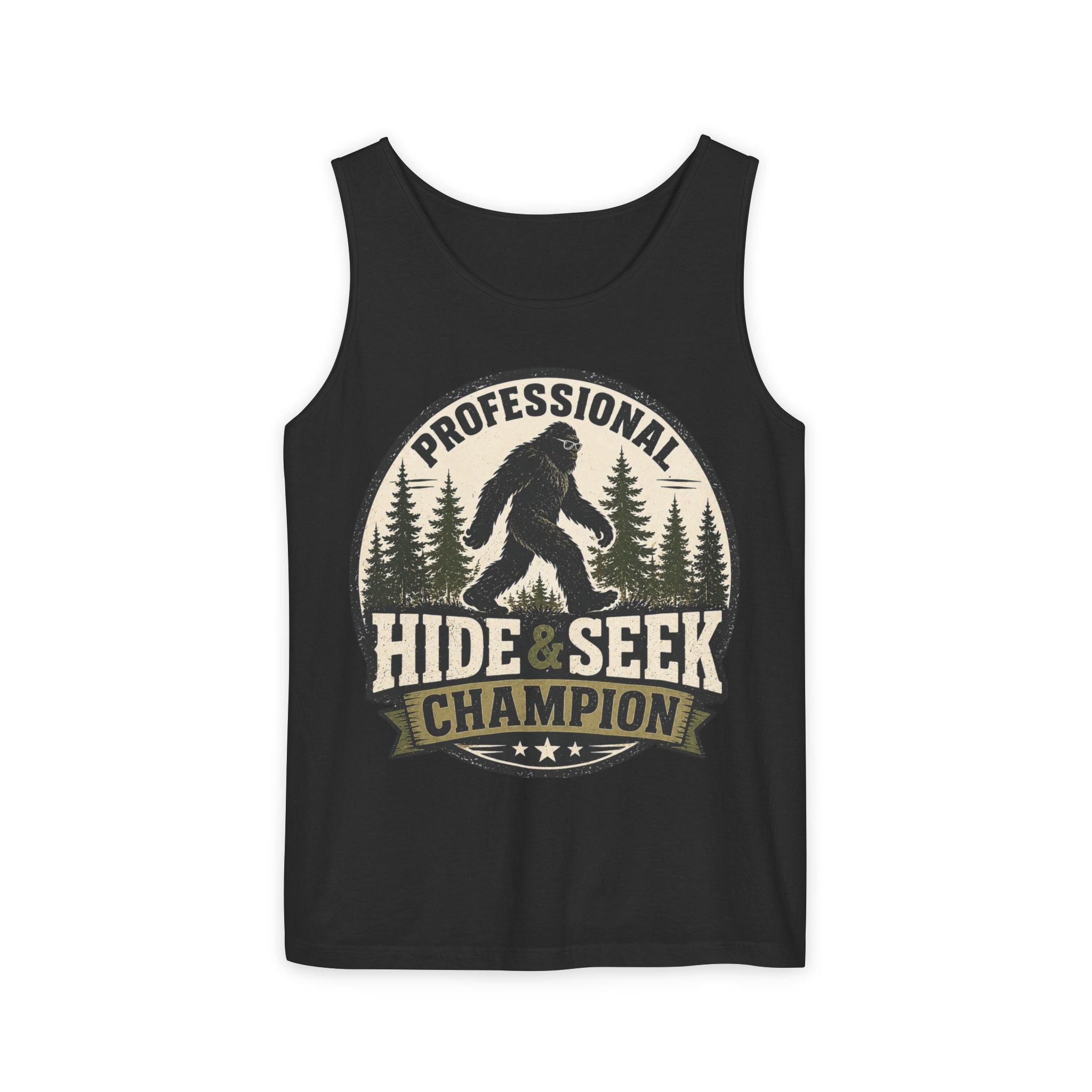 Professional Hide & Seek Champion Tank Top
