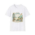 "Hello, Sweet Summer" Surf & Sunshine Graphic — Summer Beach T‑Shirt