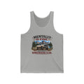 "Mentally Is Fine, Mentally Somewhere Else" Camper Adventure Graphic — Tank Top