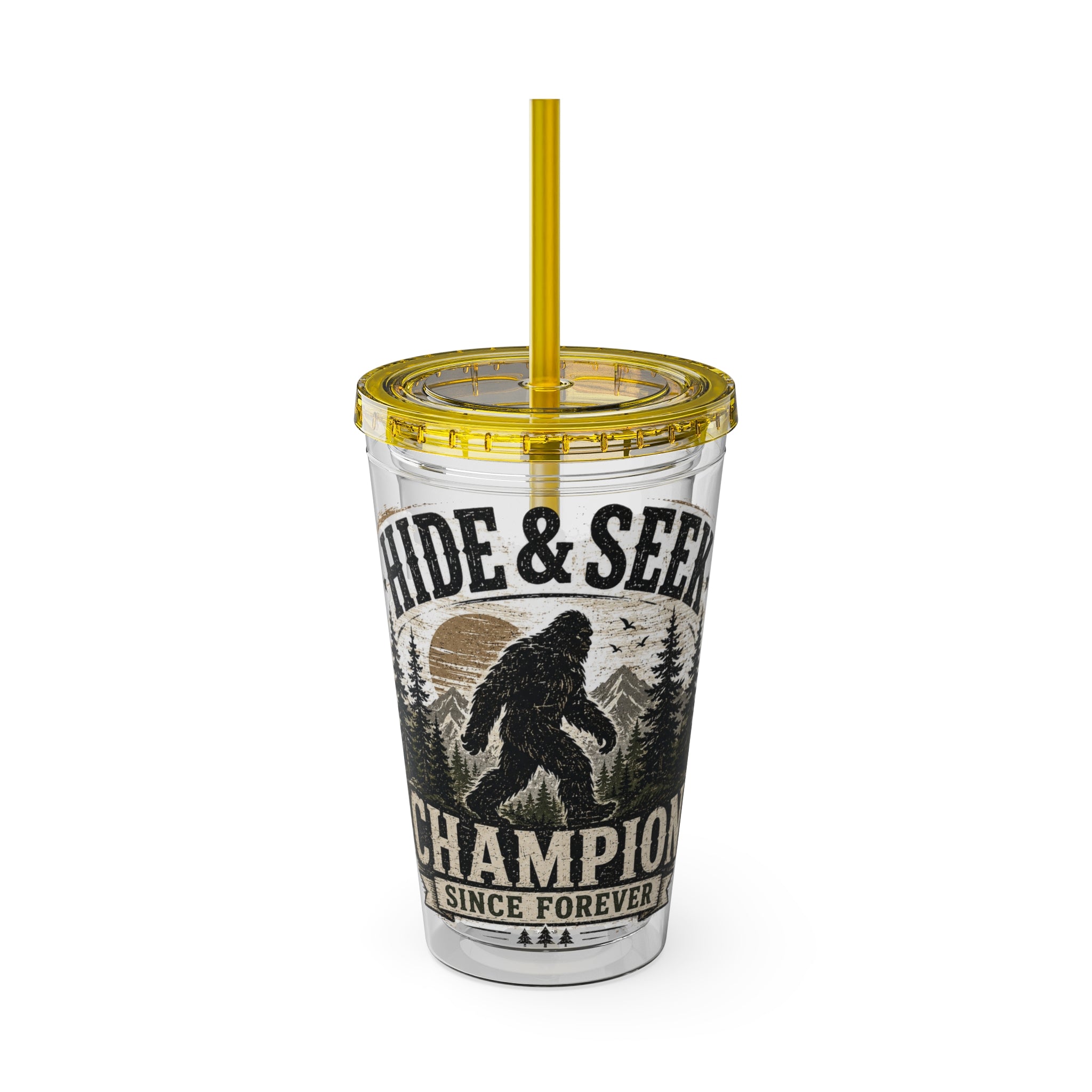 Hide & Seek Champion Since Forever Sunsplash Tumbler with Straw, 16oz