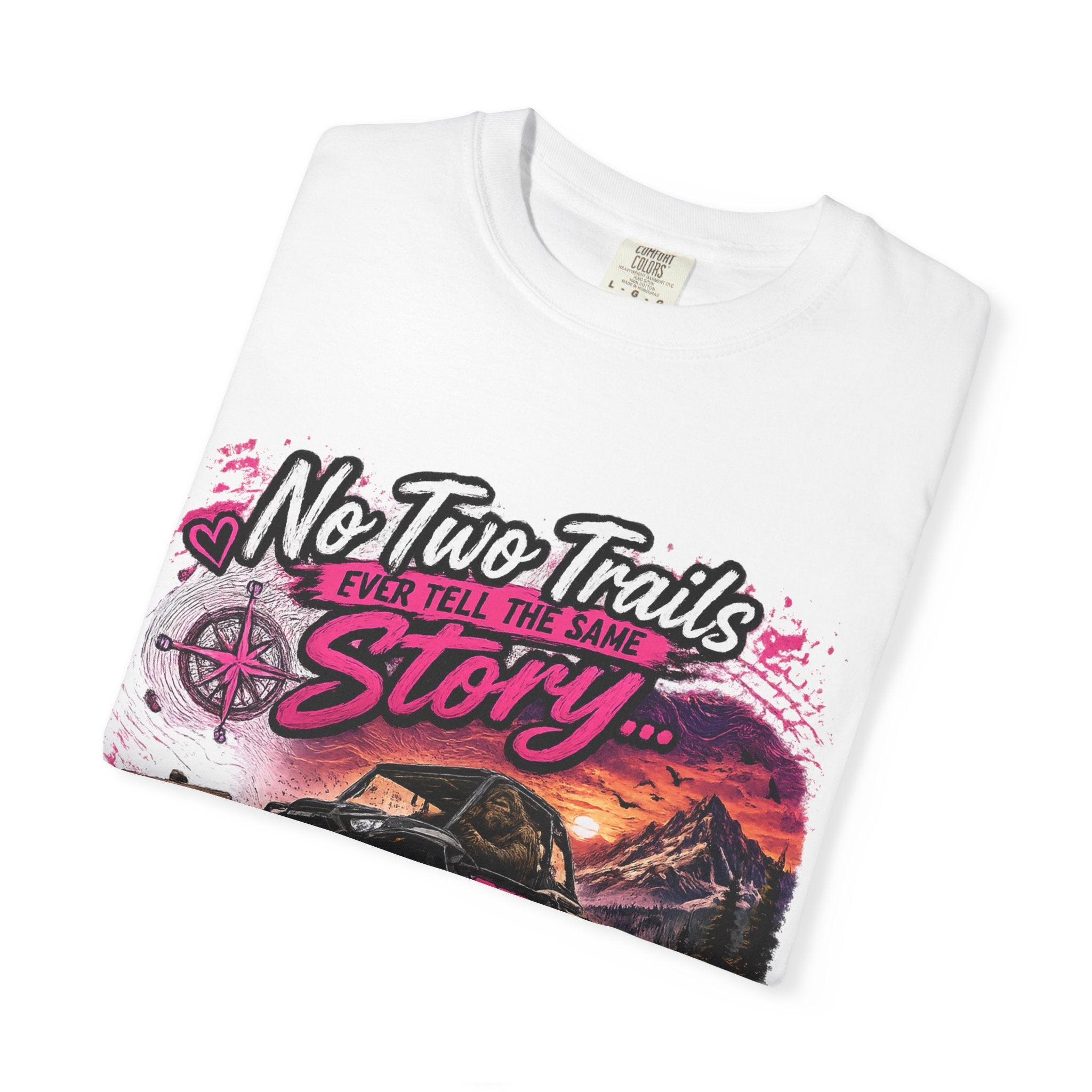 Off‑Road Truck T‑Shirt — “No Two Trails Ever Tell the Same Story” Adventure Tee