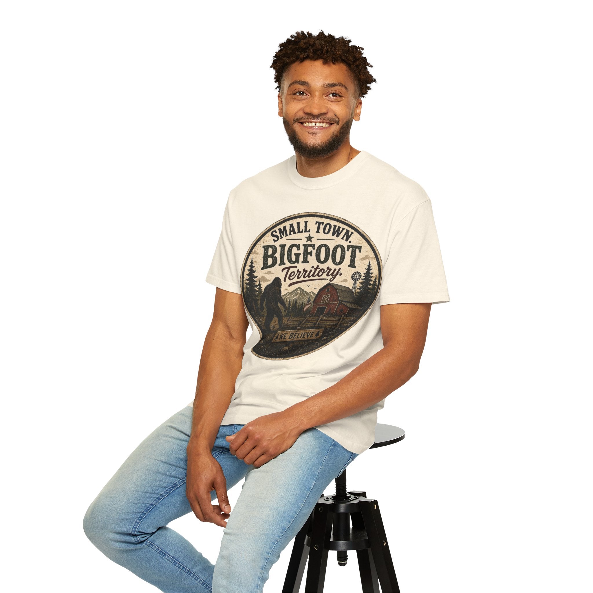 Small Town Bigfoot Territory T-shirt