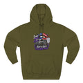 Patriotic 'Jeep Ain't Just a Girl Thing' – Graphic Fleece Pullover Jeep Driver Hoodie