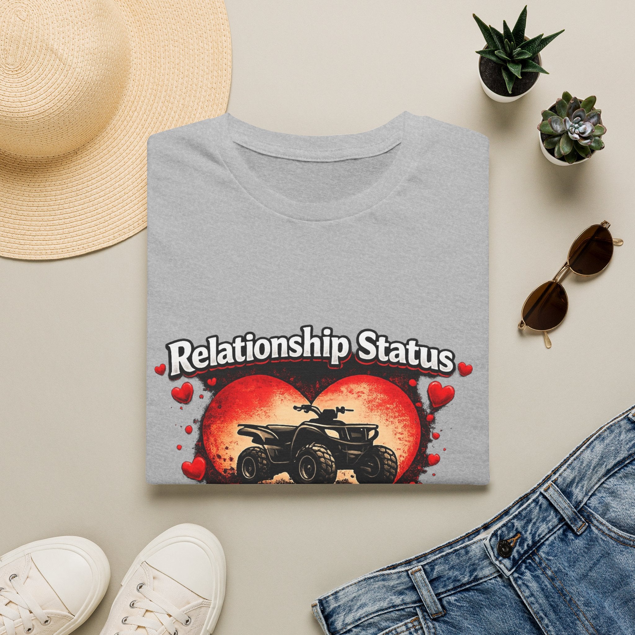 Jeep 'Let's Get Naked' Graphic T‑Shirt — 'Just Me & My Jeep' Off‑Road Pink Design
