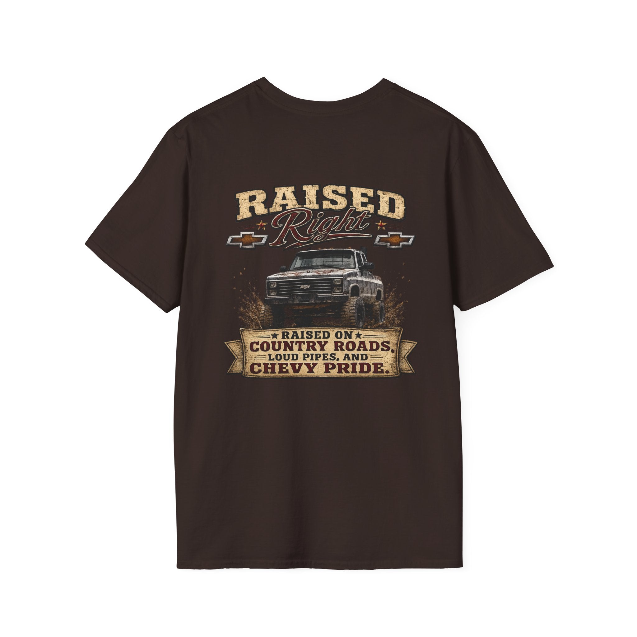 Raised Right - Chevrolet K30 Vintage Badge T-Shirt