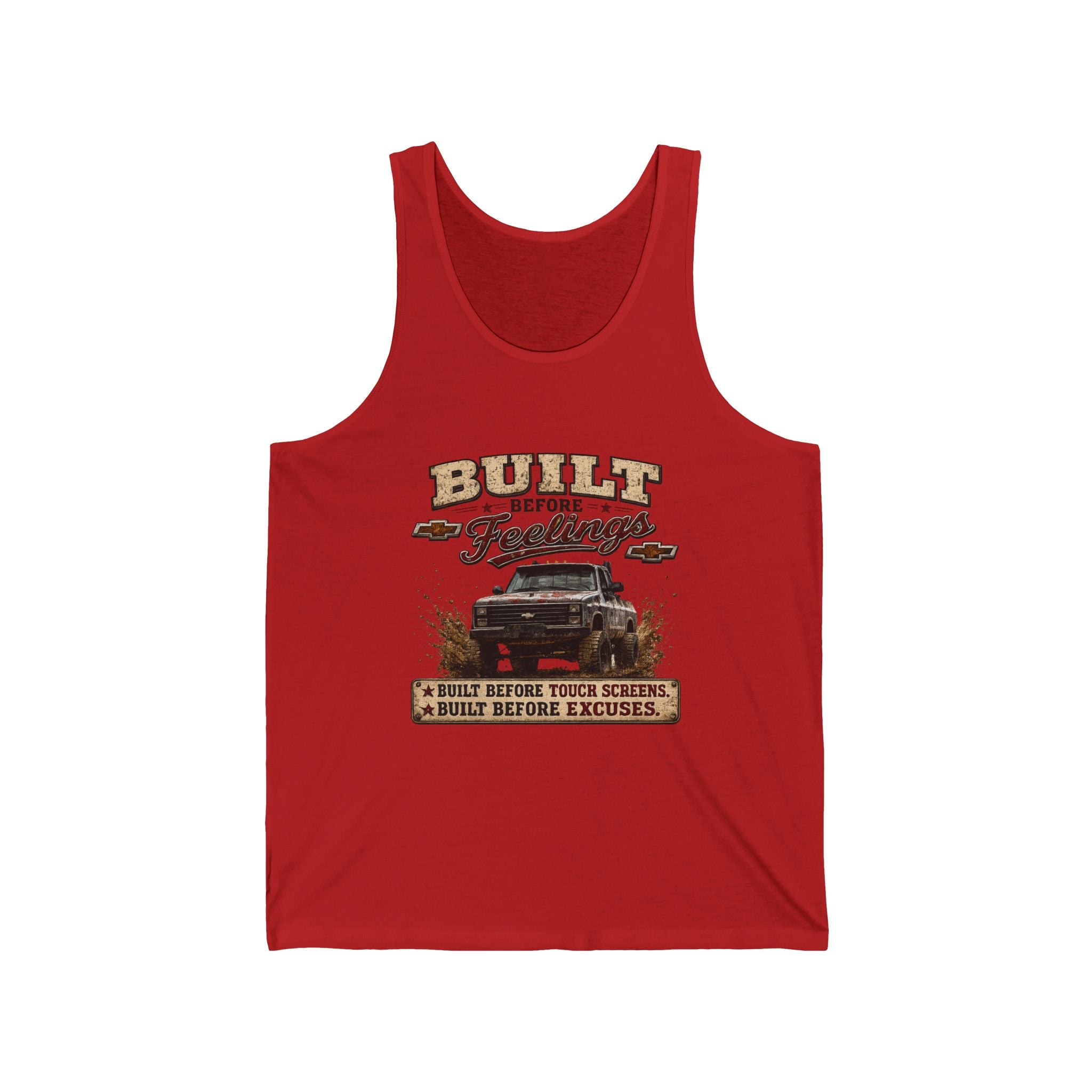 Old Ford Truck Vintage Graphic Tank Top