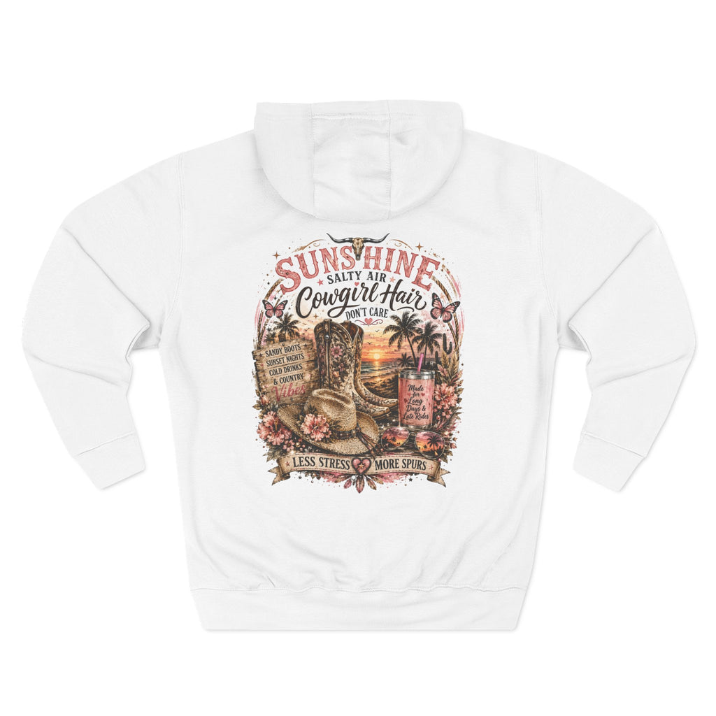 Sunshine Coffee Shop Graphic Hoodie — Retro Café Brew Design