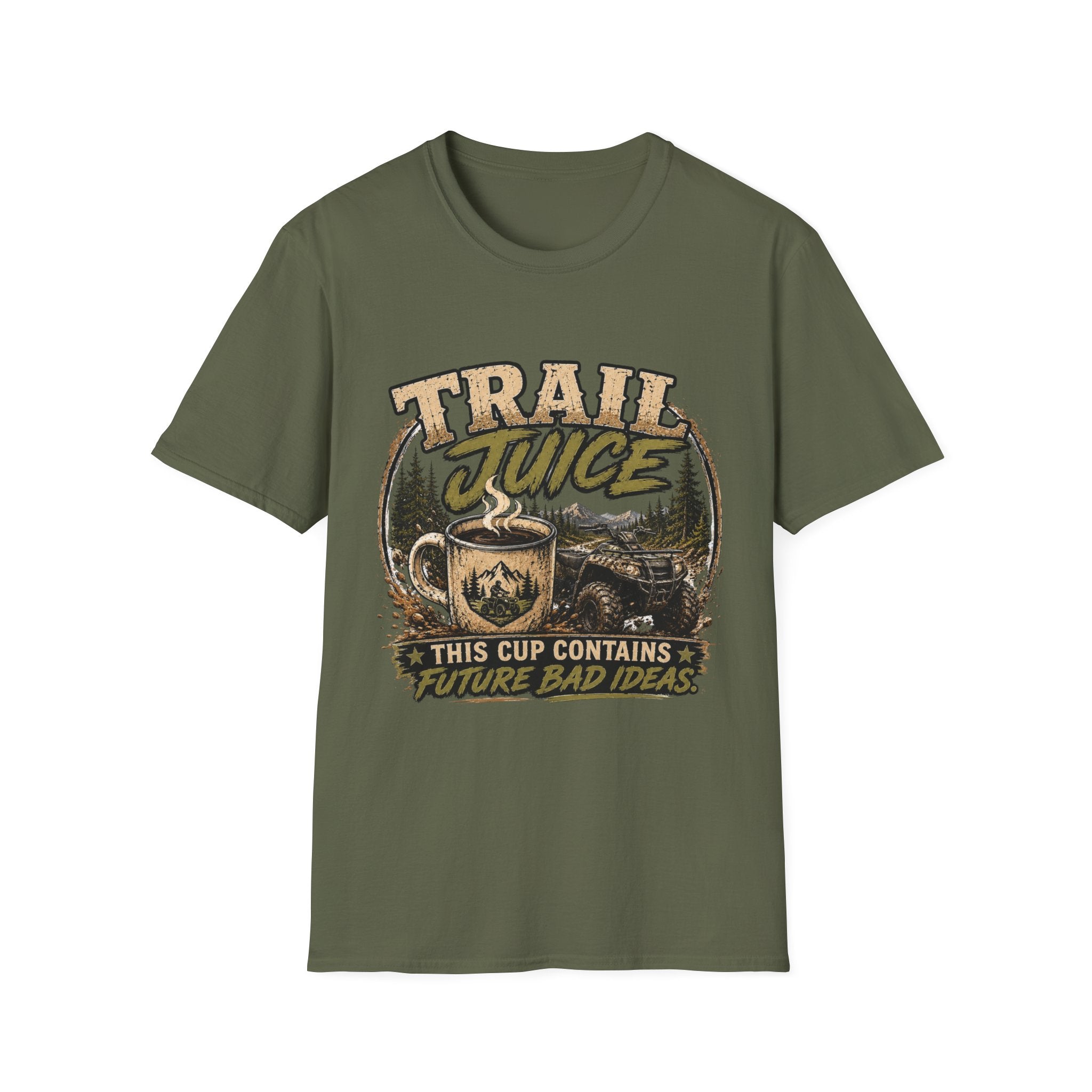 Trail Juice T-Shirt — Vintage Outdoor Camping Graphic