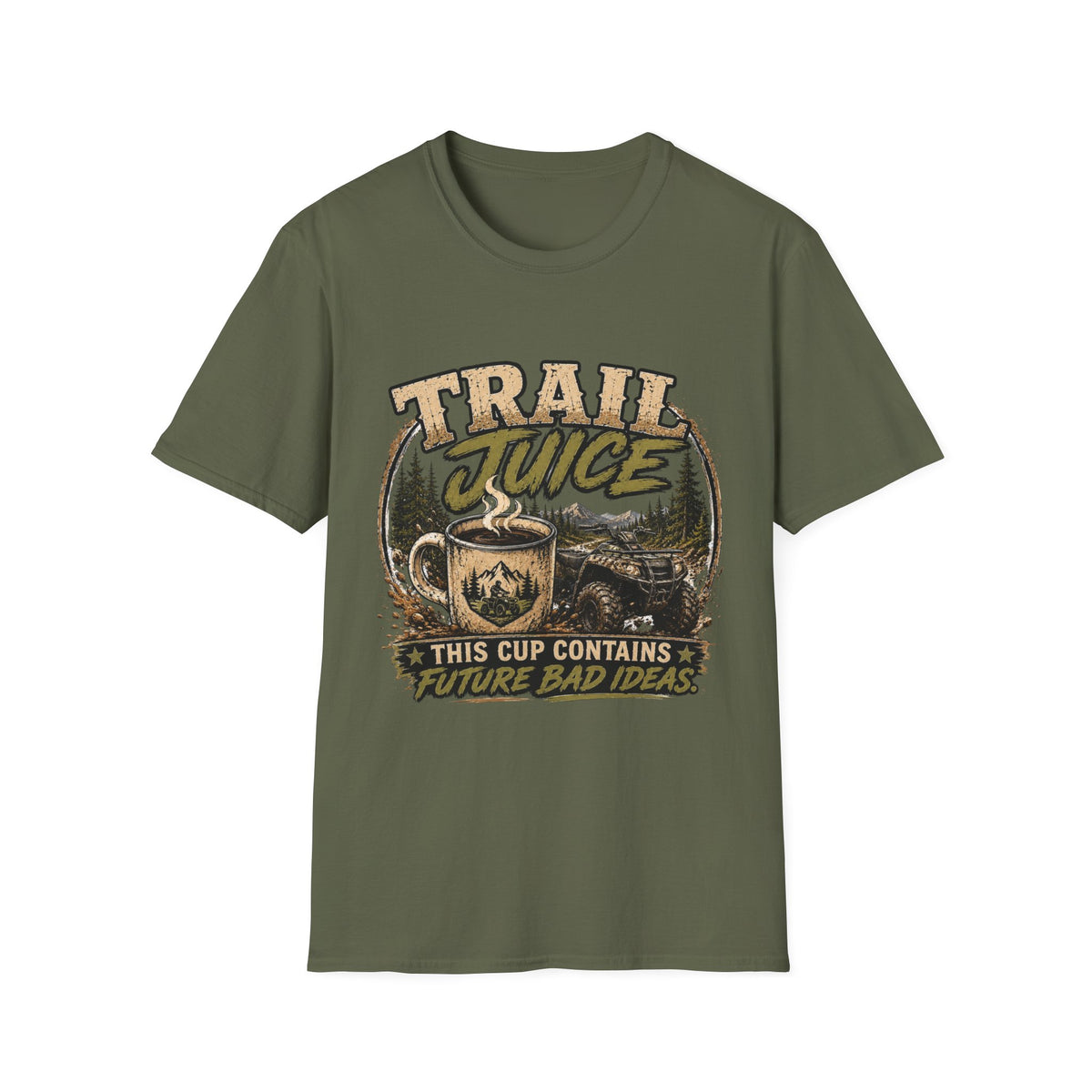 Trail Juice T-Shirt — Vintage Outdoor Camping Graphic