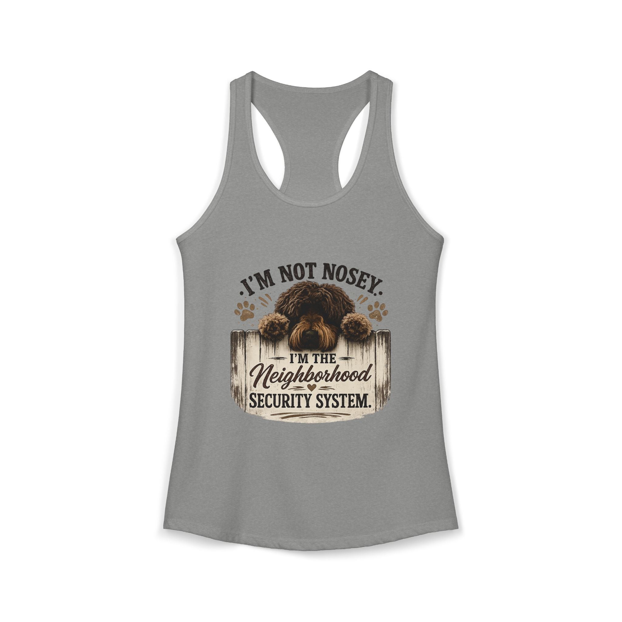 I'm Not Nosey Women's Ideal Racerback Tank
