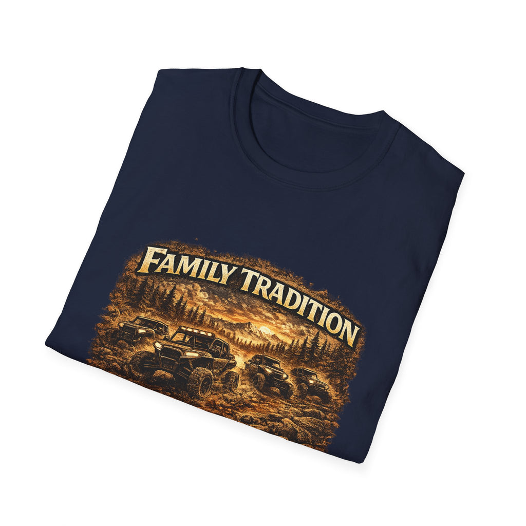"Family Tradition" Off-Road Truck Vintage Graphic — T-Shirt