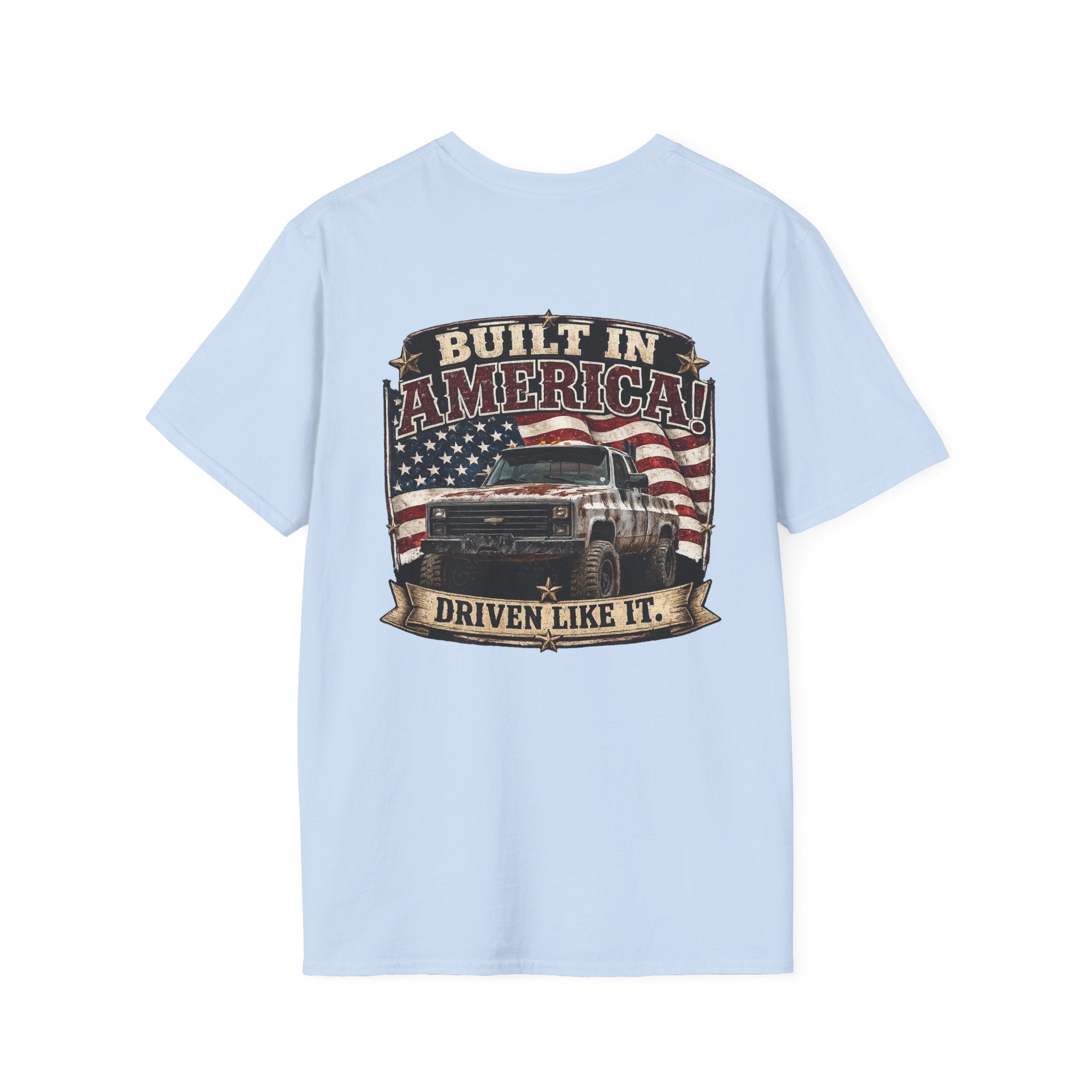 Built In America - Chevrolet K30 Vintage Patch T-Shirt