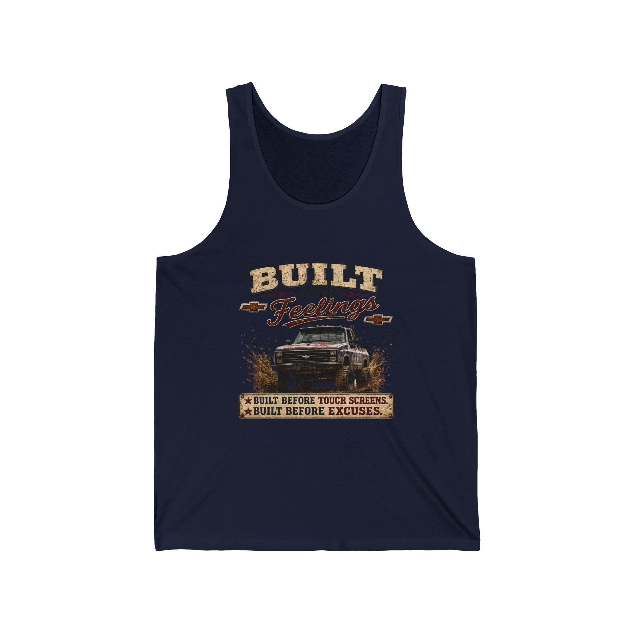 Old Ford Truck Vintage Graphic Tank Top