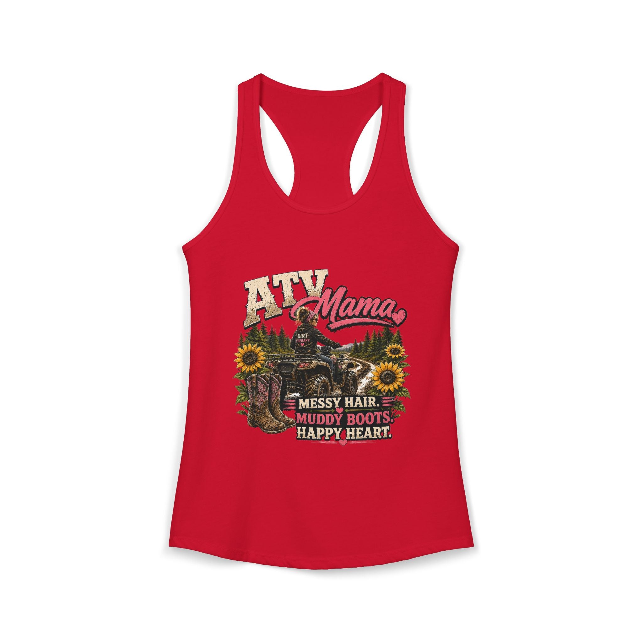 ATV Mama Women's Ideal Racerback Tank