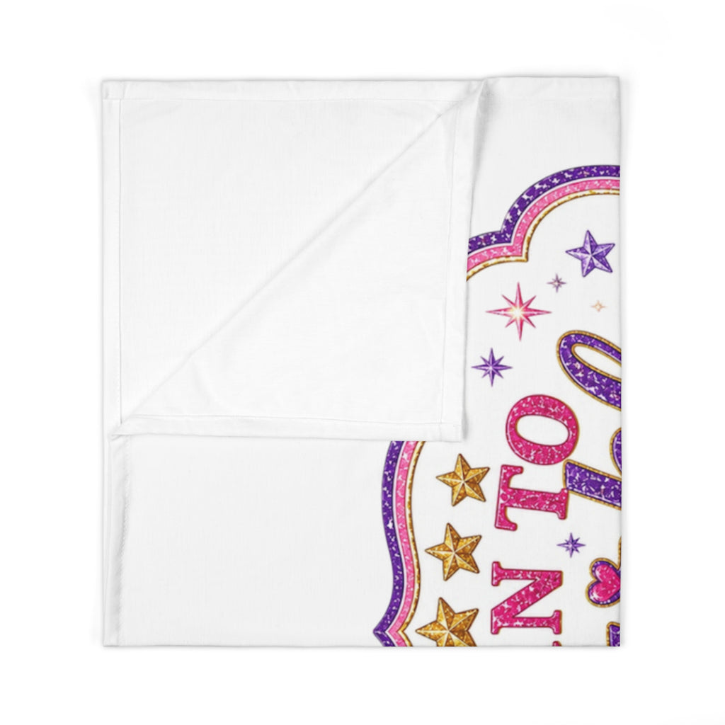 Born to Sparkle Unicorn Baby Swaddle Blanket — Making Magic Since 2024