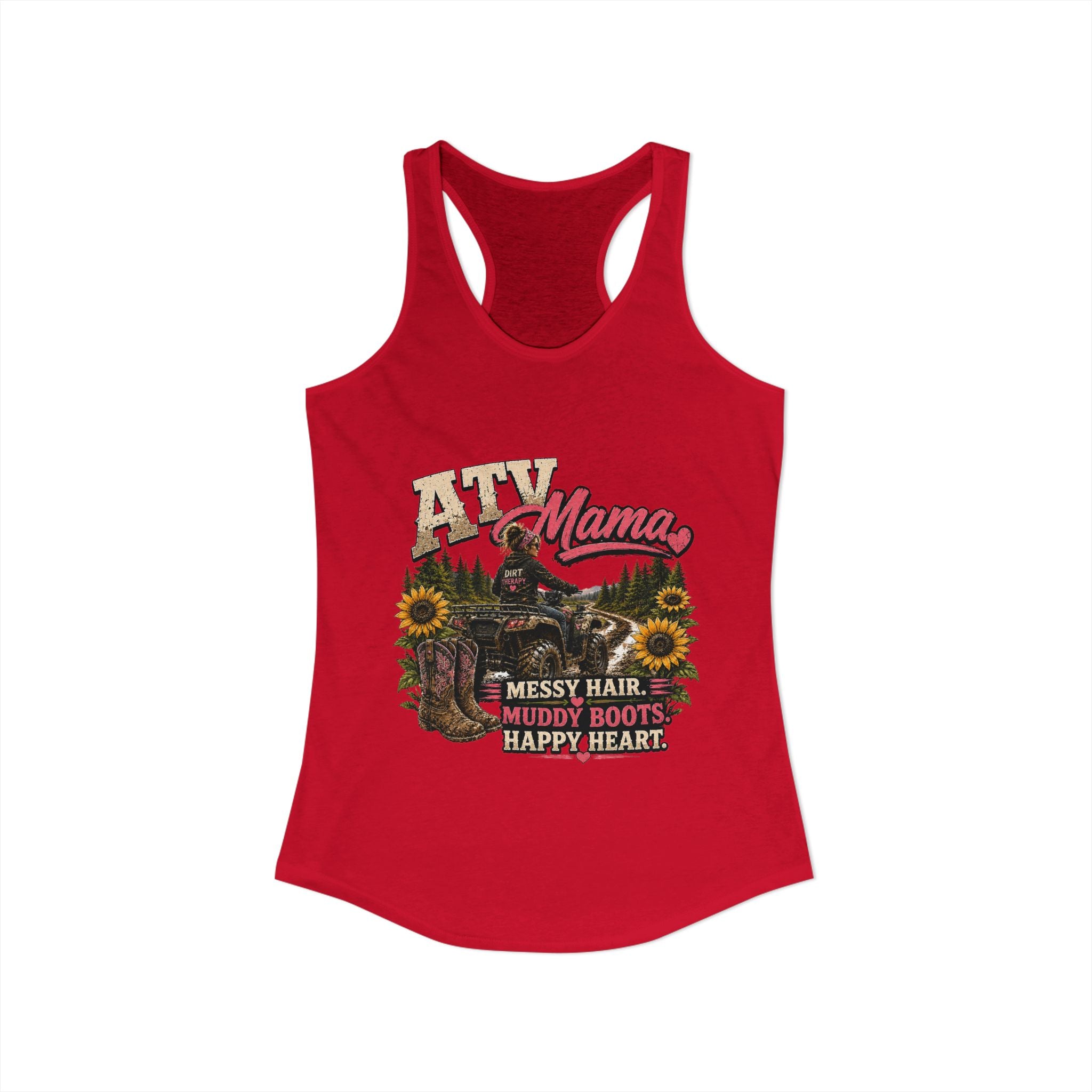 ATV Mama Women's Ideal Racerback Tank