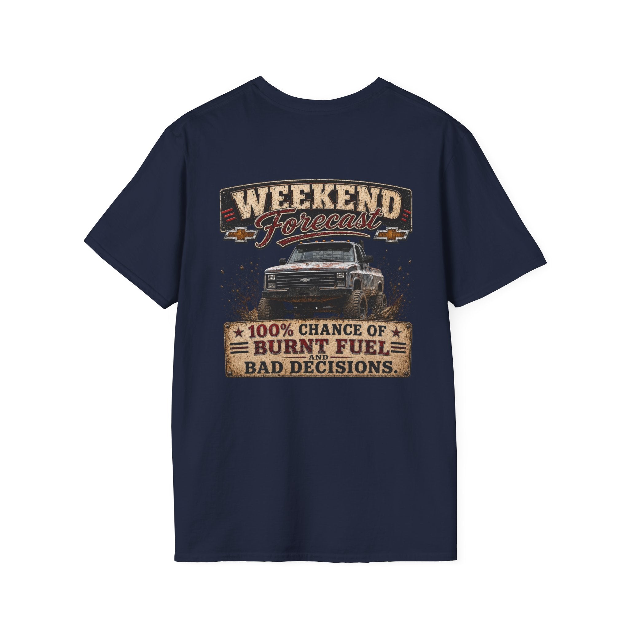 Weekend Forecast - Chevrolet K30 Vintage Badge T-Shirt
