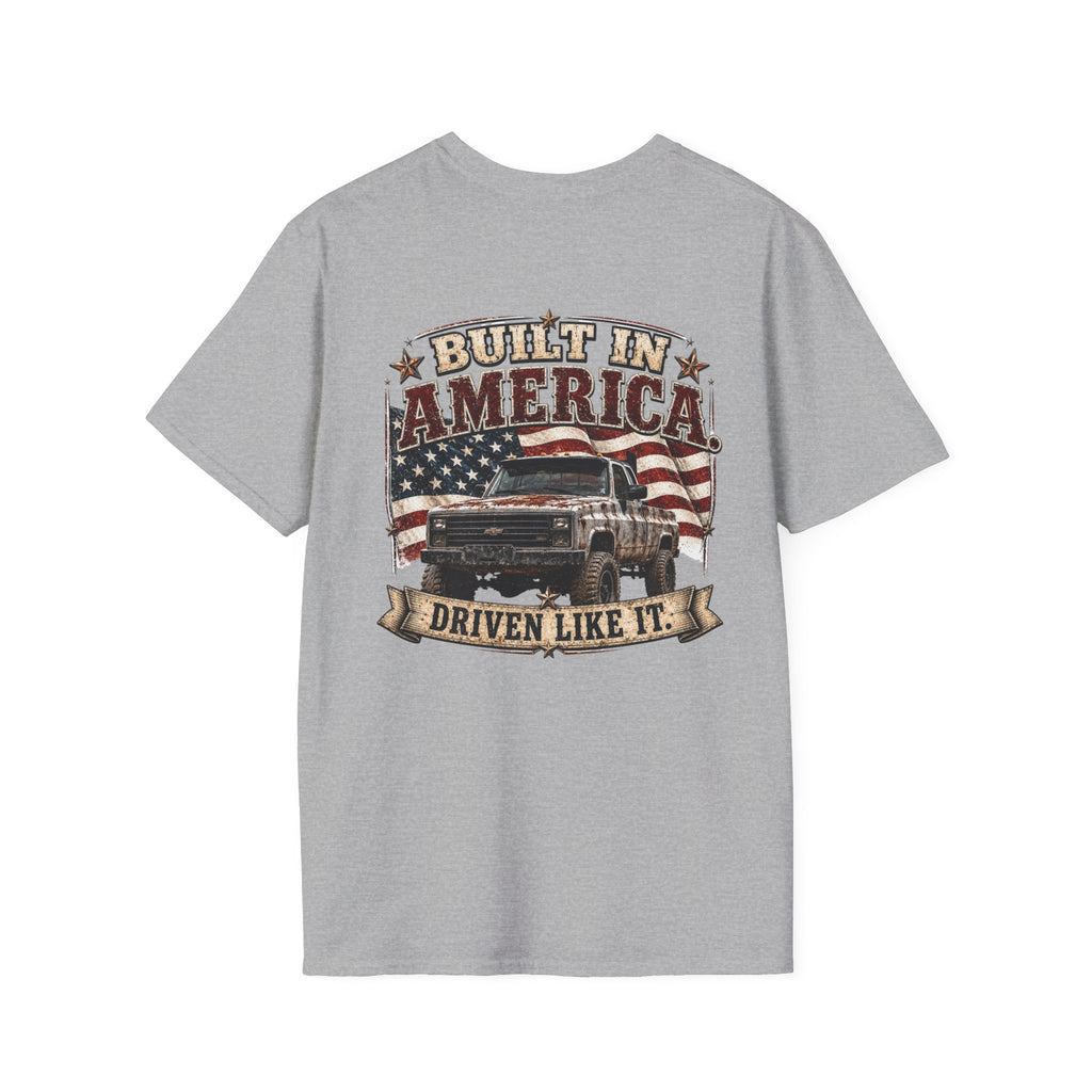 Built in America - Chevrolet K30 Vintage Badge T-Shirt