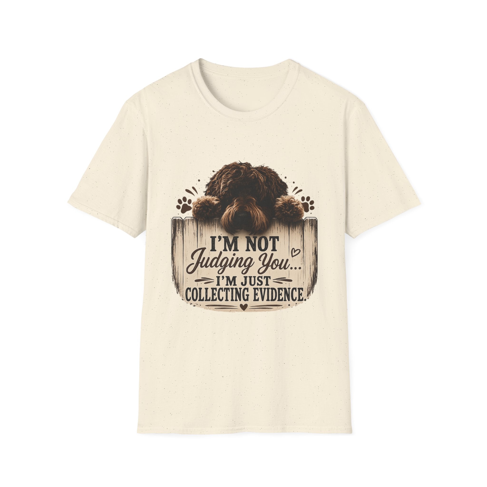 'I'm Not Judging You I'm Just Collecting Evidence' Unisex Softstyle T-Shirt