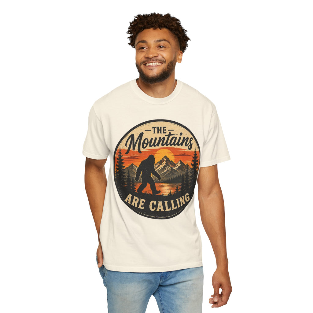 The Mountains Are Calling T‑Shirt — Outdoor Adventure Graphic Tee