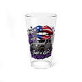 "Jeep Hair Don't Care" 16oz Patriotic Lips Design - Mixing Glass