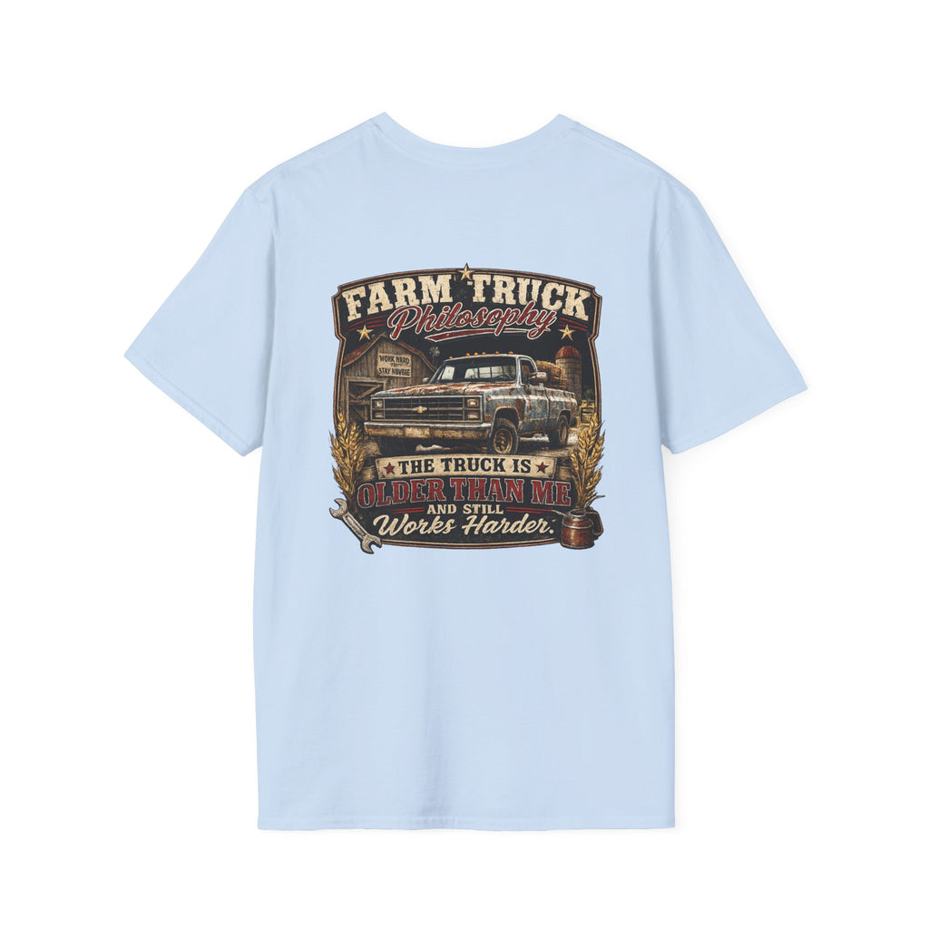 Farm Truck - Chevrolet K30 Vintage Badge T-Shirt